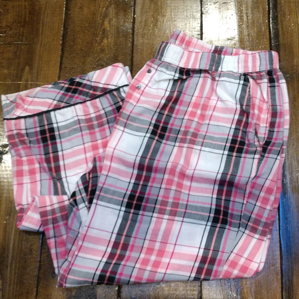Victoria's Secret Plaid PJ Bottoms